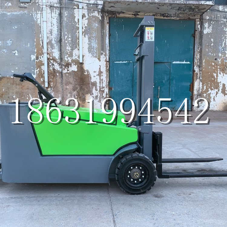 冠县小型电动叉车1吨2吨步行站驾式电瓶堆高充电装卸车液压升降车铲车